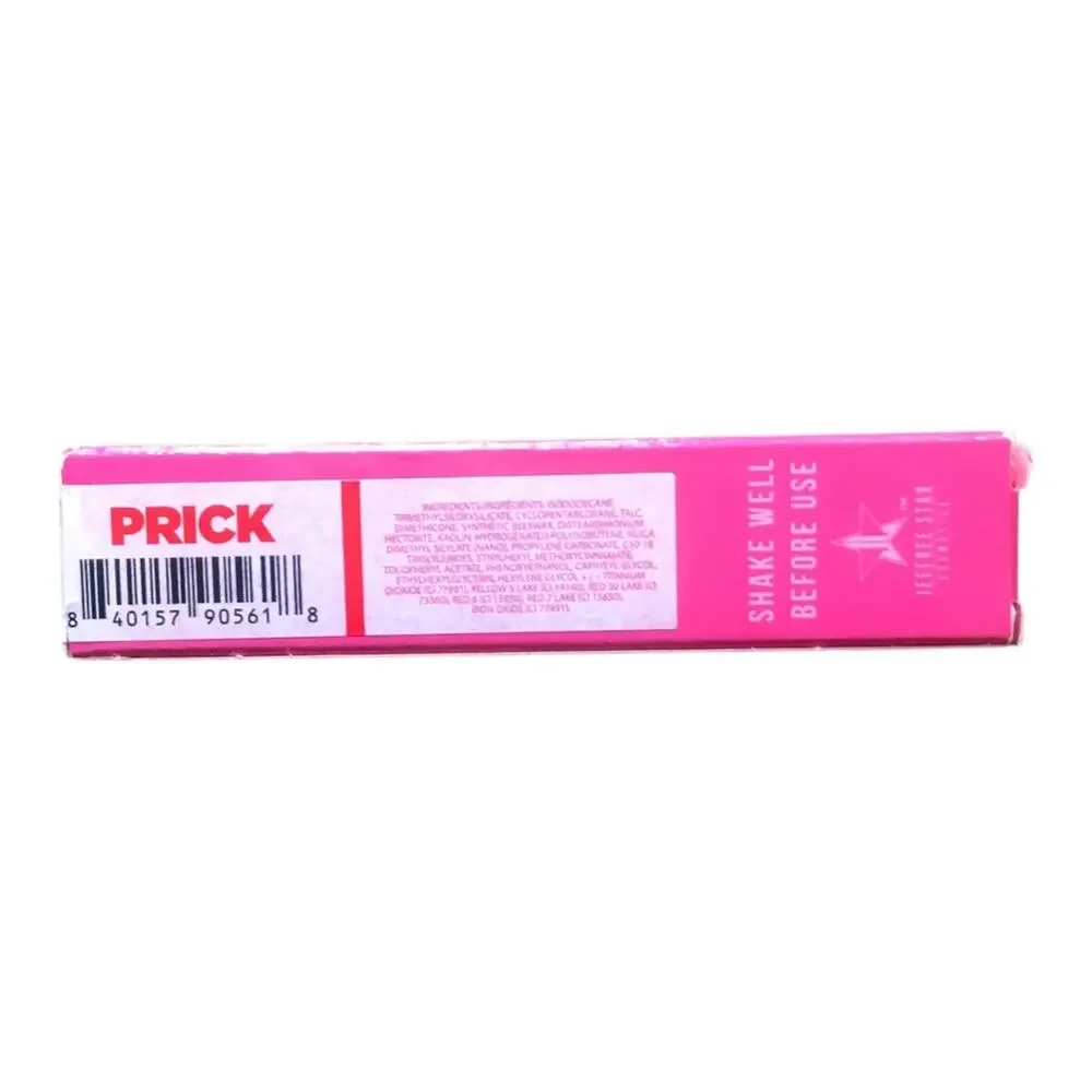 Jeffree Star Cosmetics NIB Velour Liquid Lipstick PRICK Bright Coral Orange Matt